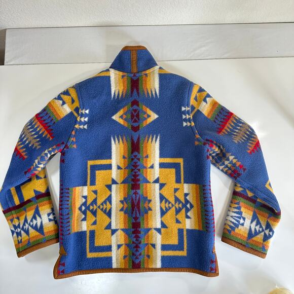 Pendleton Custom made Reversible Wool Coat Handmade Mens Medium See Measurements - Picture 5 of 14